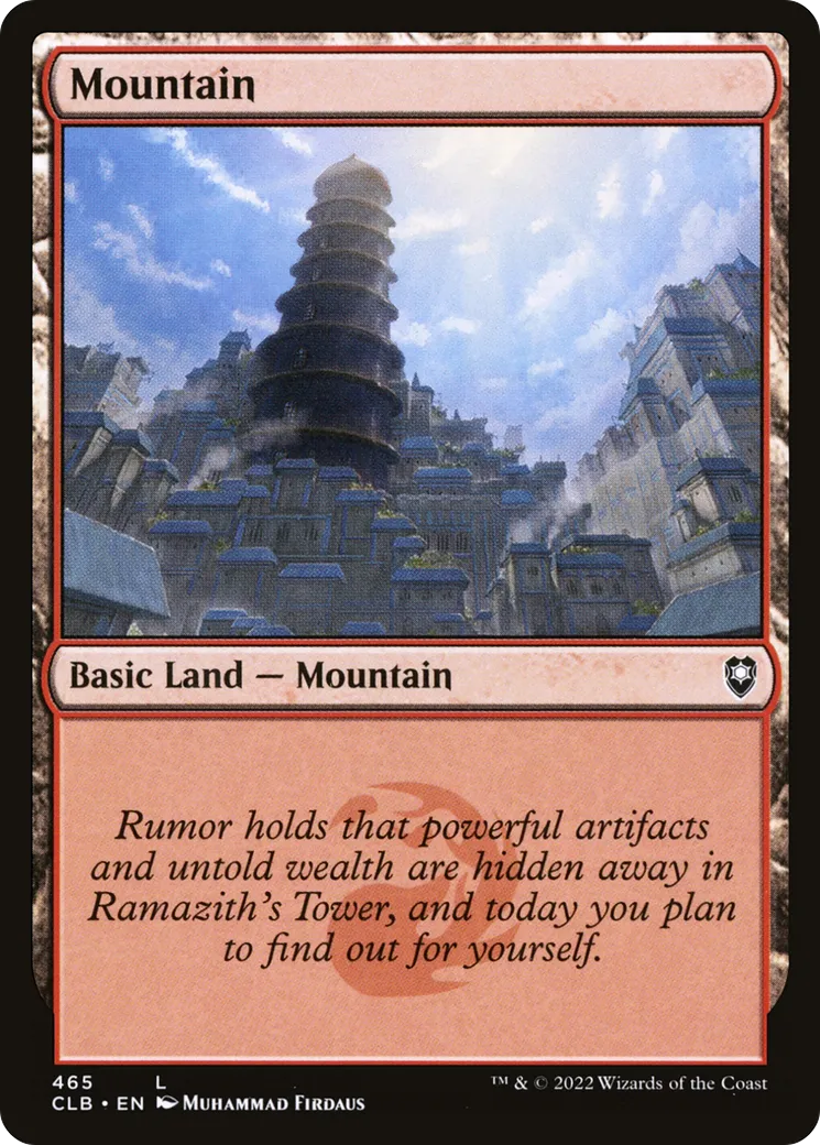 Mountain — Commander Legends: Battle for Baldur's Gate — Magic: The Gathering
