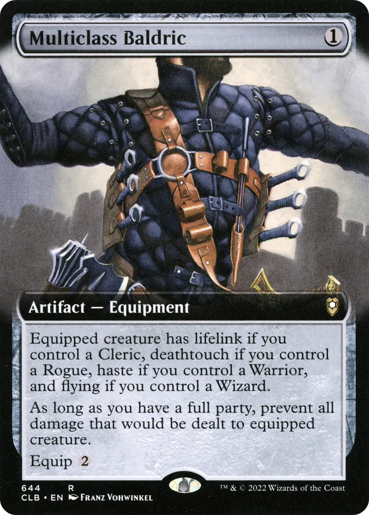 Multiclass Baldric from Commander Legends: Battle for Baldur's Gate - Magic: The Gathering