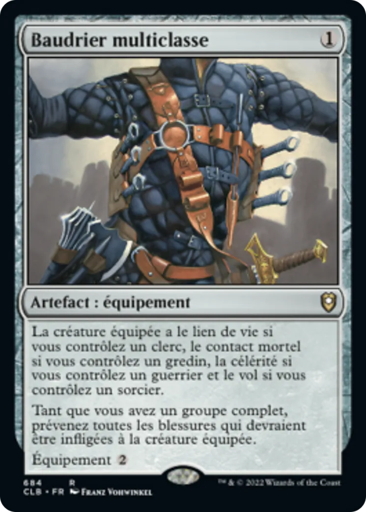 Baudrier multiclasse — Commander Legends: Battle for Baldur's Gate — Magic: The Gathering