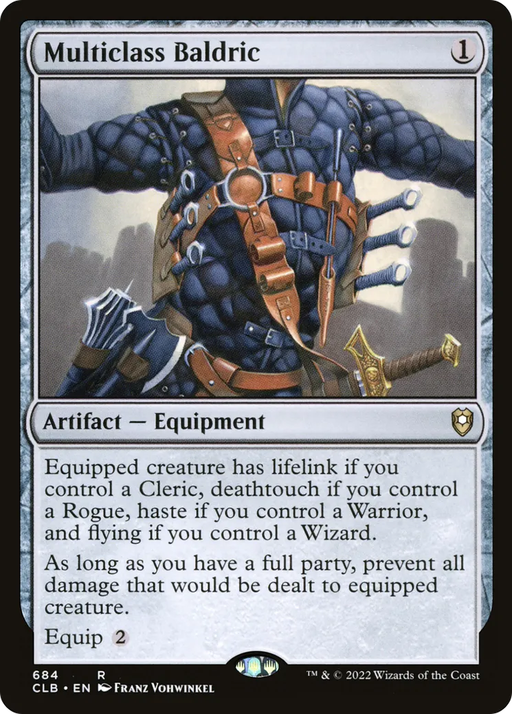 Baudrier multiclasse — Commander Legends: Battle for Baldur's Gate — Magic: The Gathering