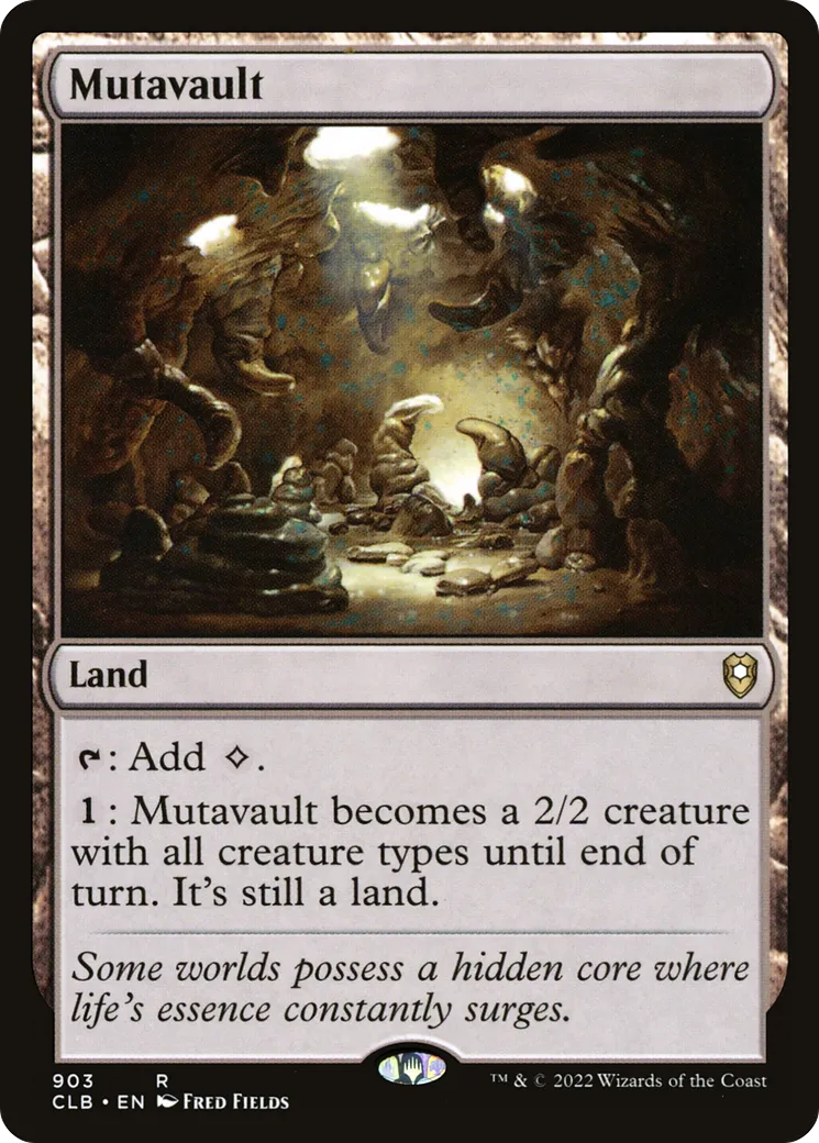 Mutavault — Commander Legends: Battle for Baldur's Gate — Magic: The Gathering