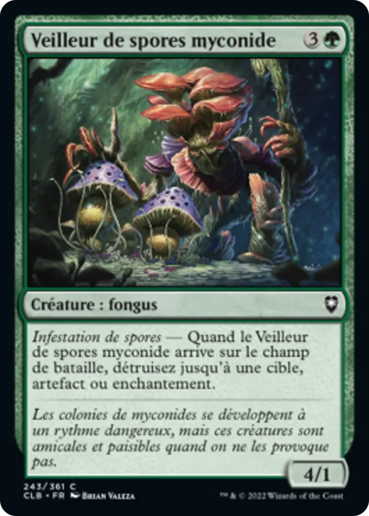 Veilleur de spores myconide — Commander Legends: Battle for Baldur's Gate — Magic: The Gathering