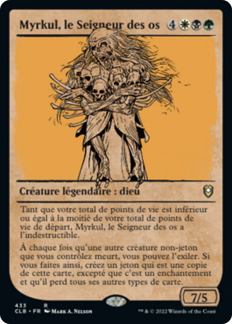 Myrkul, le Seigneur des os — Commander Legends: Battle for Baldur's Gate — Magic: The Gathering
