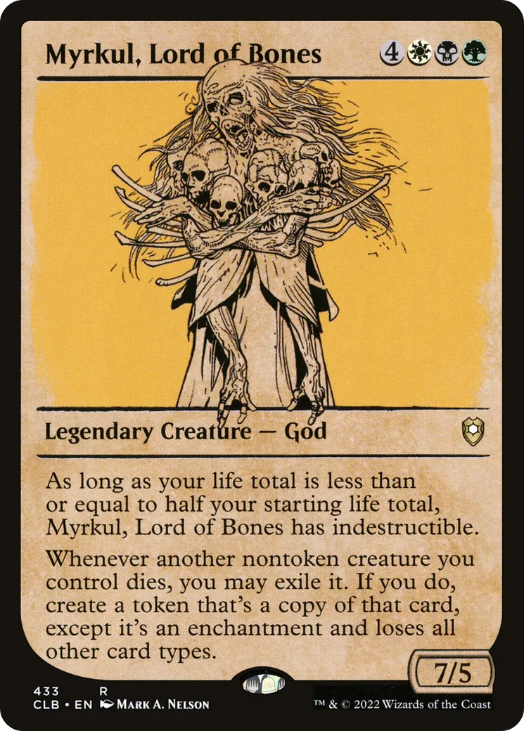 Myrkul, Lord of Bones — Commander Legends: Battle for Baldur's Gate — Magic: The Gathering