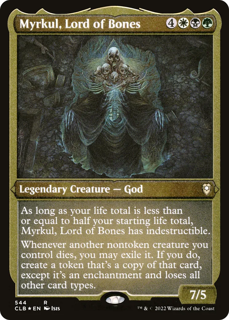 Myrkul, le Seigneur des os — Commander Legends: Battle for Baldur's Gate — Magic: The Gathering