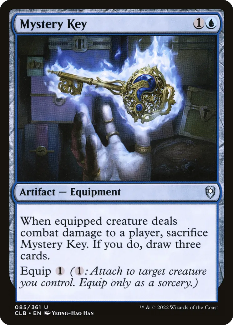 Mystery Key from Commander Legends: Battle for Baldur's Gate - Magic: The Gathering