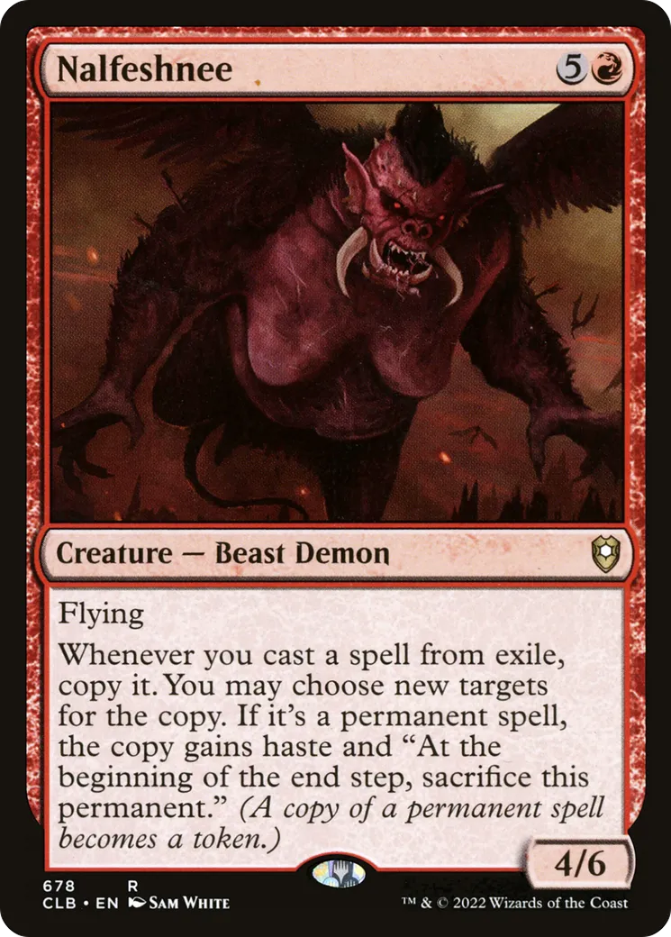 Nalfeshnee — Commander Legends: Battle for Baldur's Gate — Magic: The Gathering
