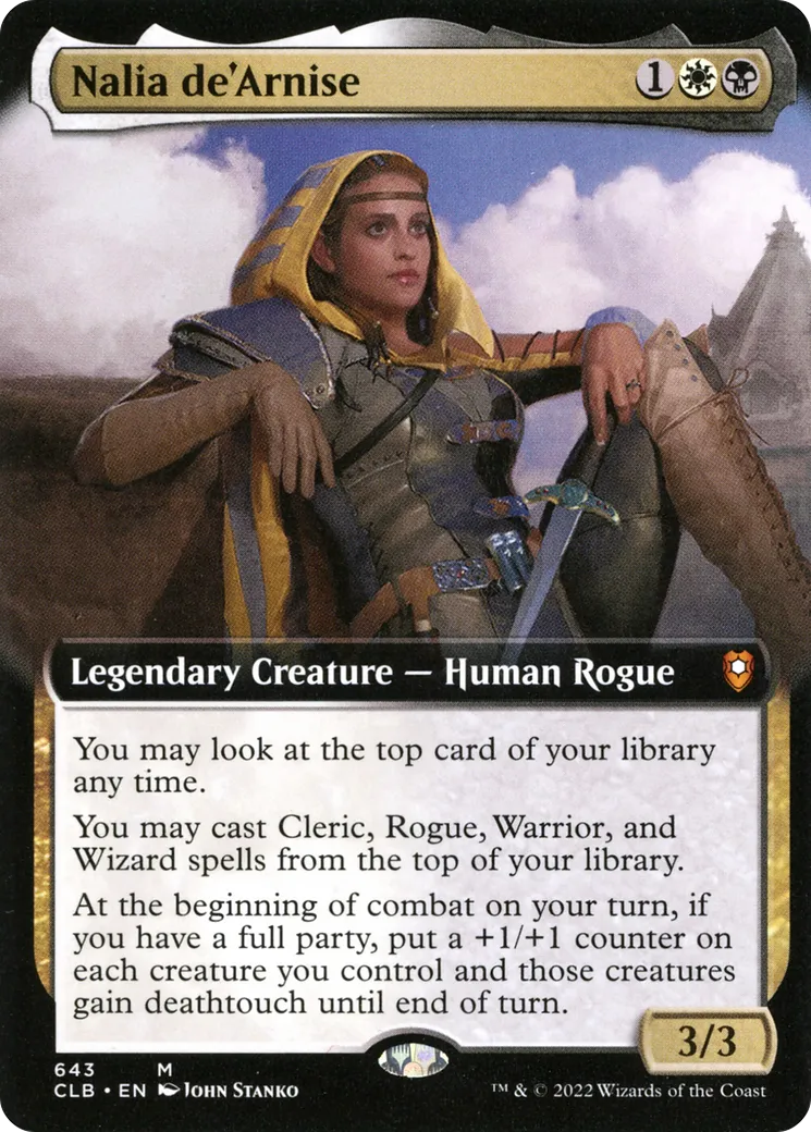 Nalia de'Arnise — Commander Legends: Battle for Baldur's Gate — Magic: The Gathering