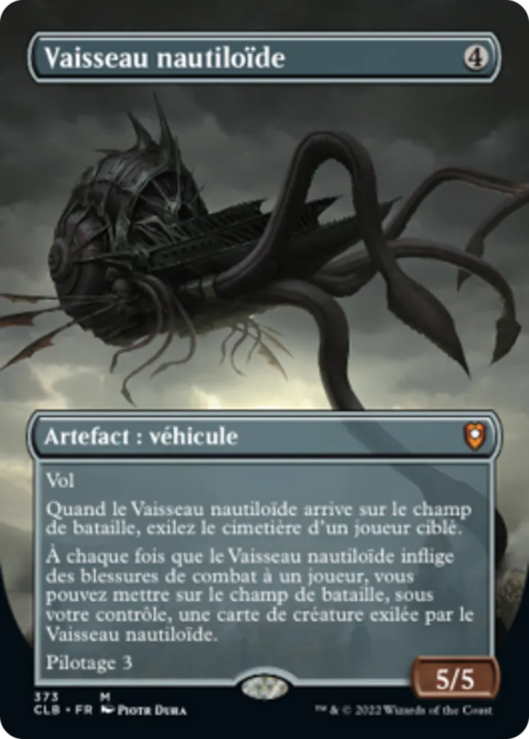 Vaisseau nautiloïde — Commander Legends: Battle for Baldur's Gate — Magic: The Gathering