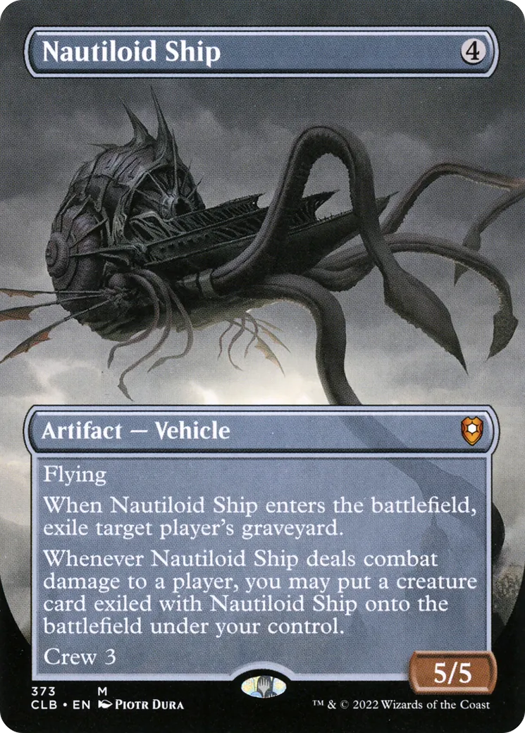 Vaisseau nautiloïde — Commander Legends: Battle for Baldur's Gate — Magic: The Gathering