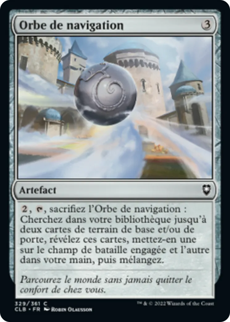 Orbe de navigation — Commander Legends: Battle for Baldur's Gate — Magic: The Gathering