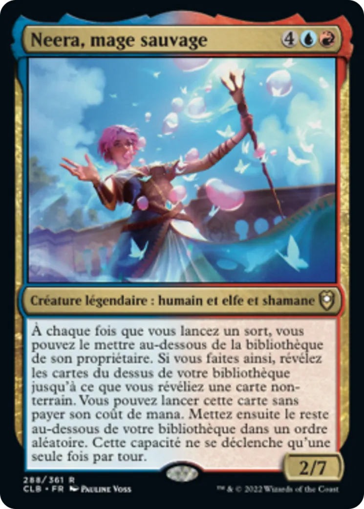 Neera, mage sauvage — Commander Legends: Battle for Baldur's Gate — Magic: The Gathering