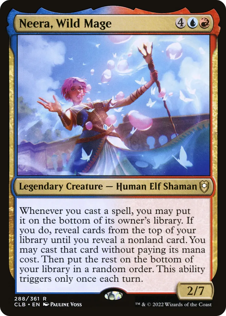 Neera, Wild Mage — Commander Legends: Battle for Baldur's Gate — Magic: The Gathering