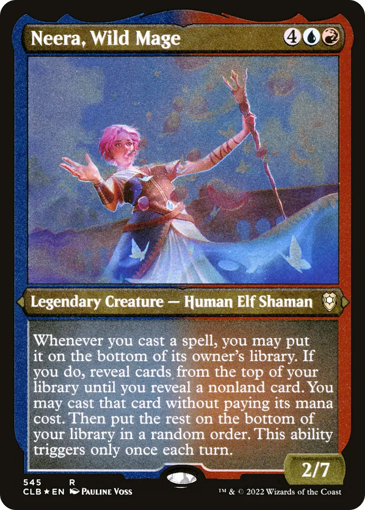 Neera, mage sauvage — Commander Legends: Battle for Baldur's Gate — Magic: The Gathering