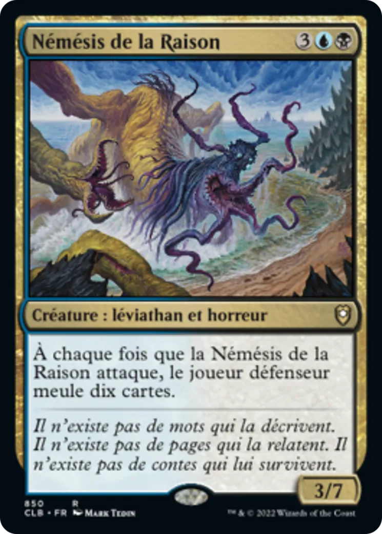 Némésis de la Raison — Commander Legends: Battle for Baldur's Gate — Magic: The Gathering