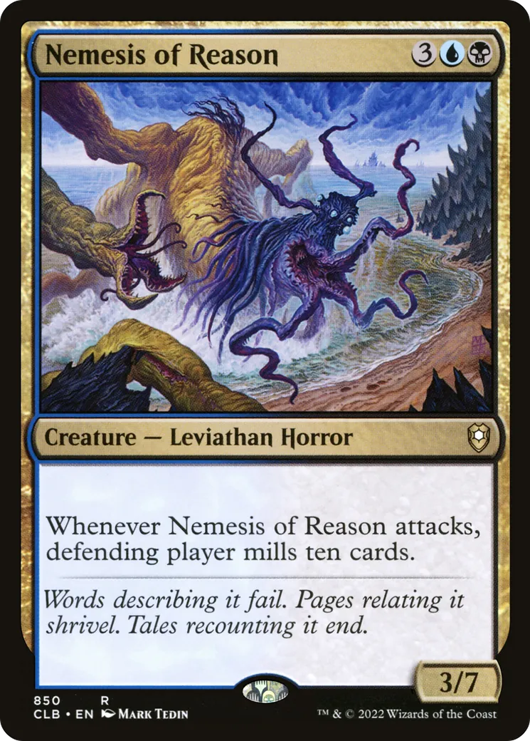 Nemesis of Reason — Commander Legends: Battle for Baldur's Gate — Magic: The Gathering