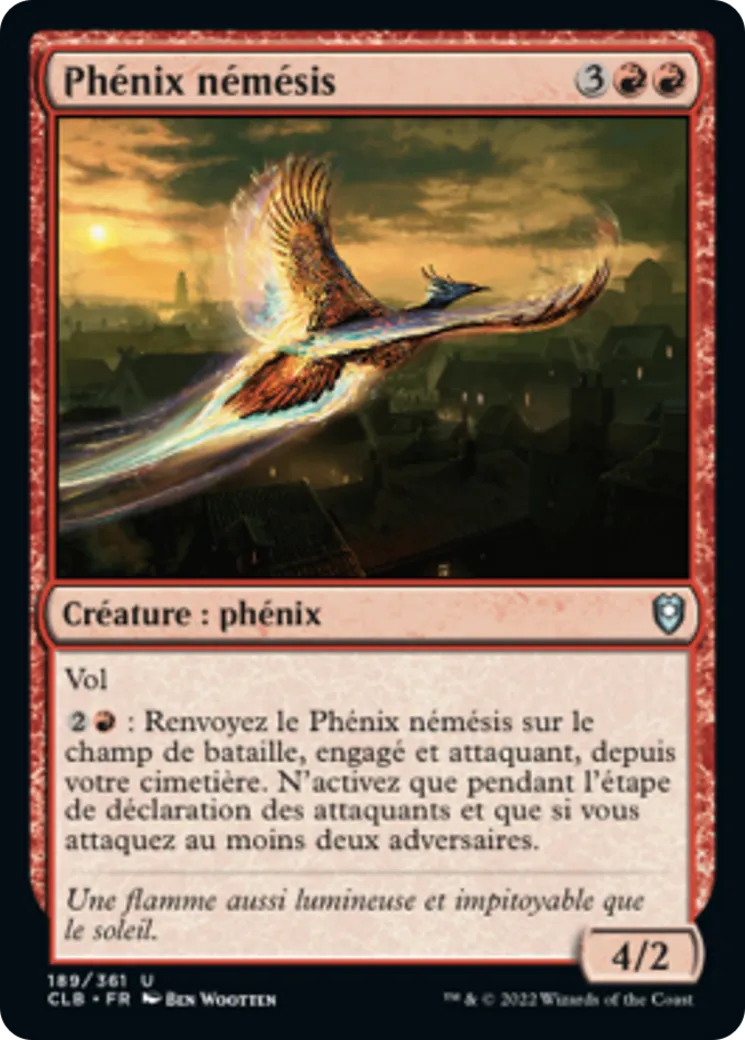 Phénix némésis — Commander Legends: Battle for Baldur's Gate — Magic: The Gathering