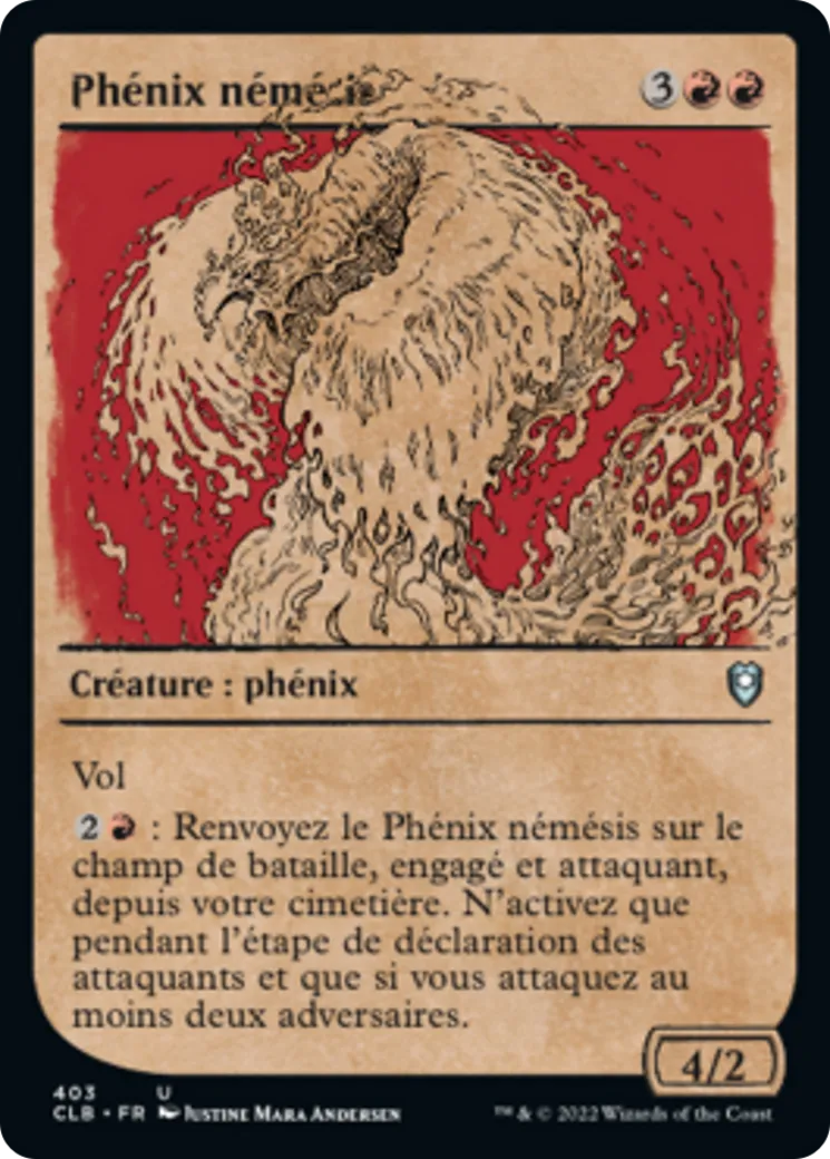 Phénix némésis from Commander Legends: Battle for Baldur's Gate - Magic: The Gathering