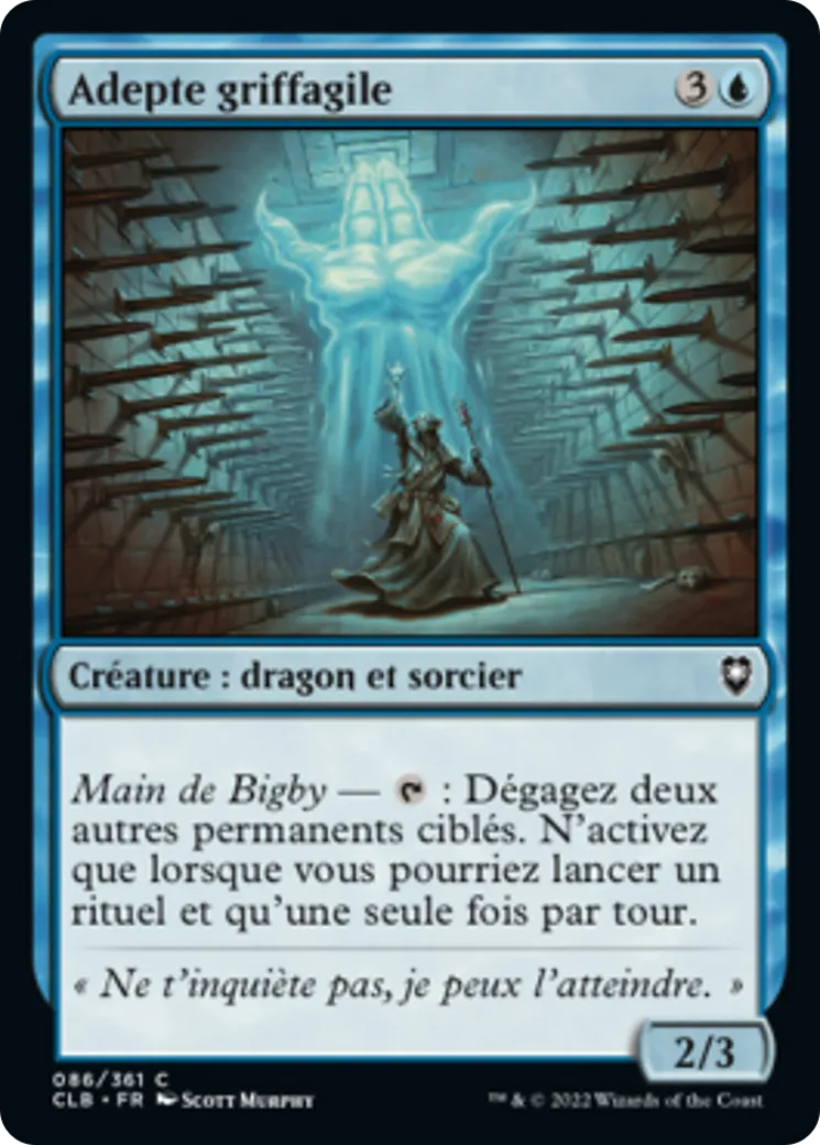 Adepte griffagile — Commander Legends: Battle for Baldur's Gate — Magic: The Gathering