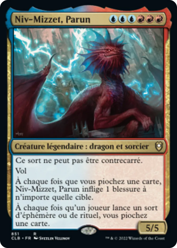 Niv-Mizzet, Parun — Commander Legends: Battle for Baldur's Gate — Magic: The Gathering