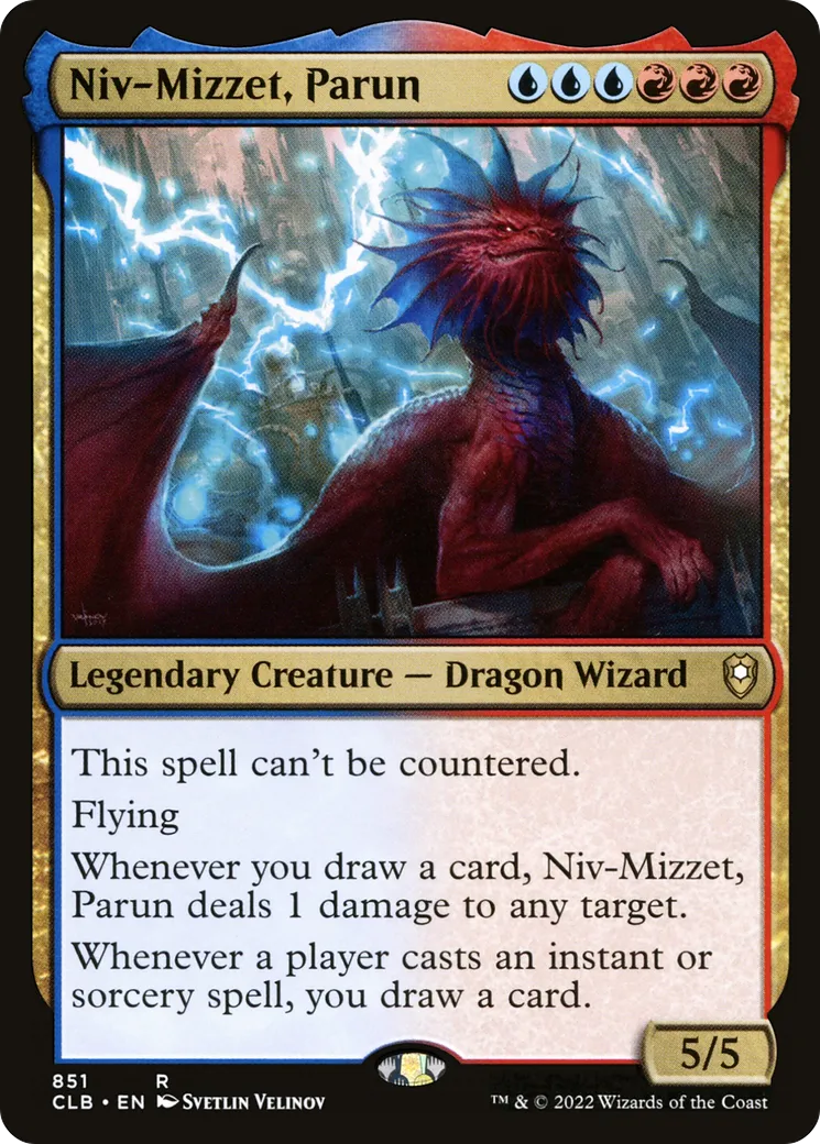 Niv-Mizzet, Parun — Commander Legends: Battle for Baldur's Gate — Magic: The Gathering