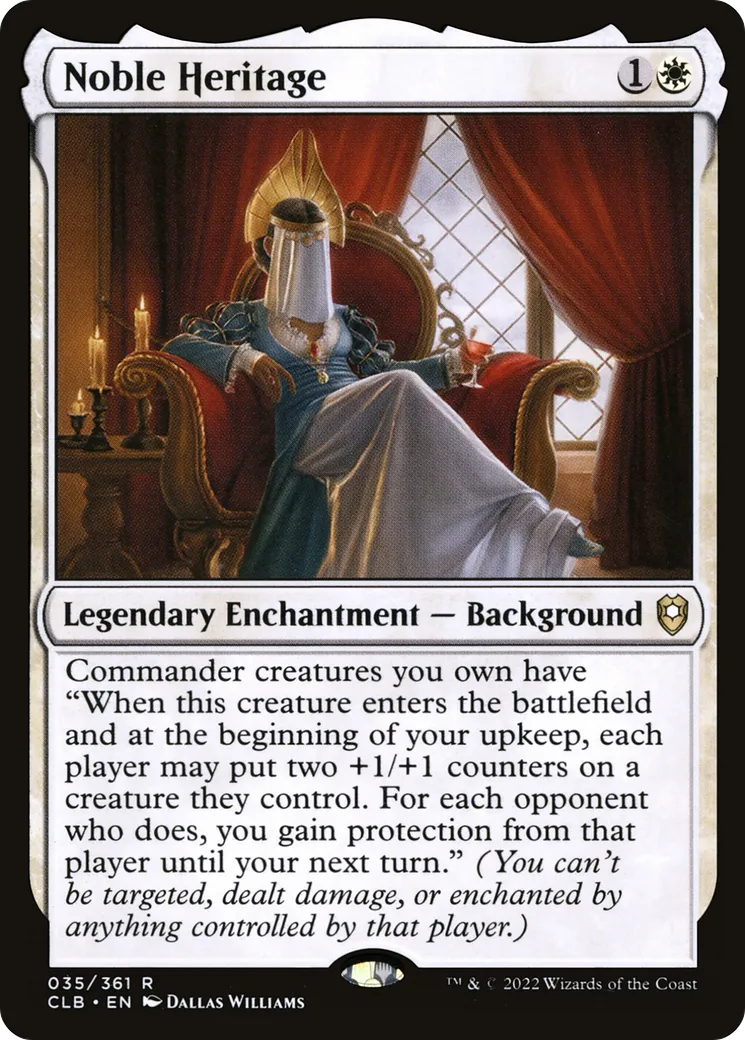 Noble Heritage — Commander Legends: Battle for Baldur's Gate — Magic: The Gathering
