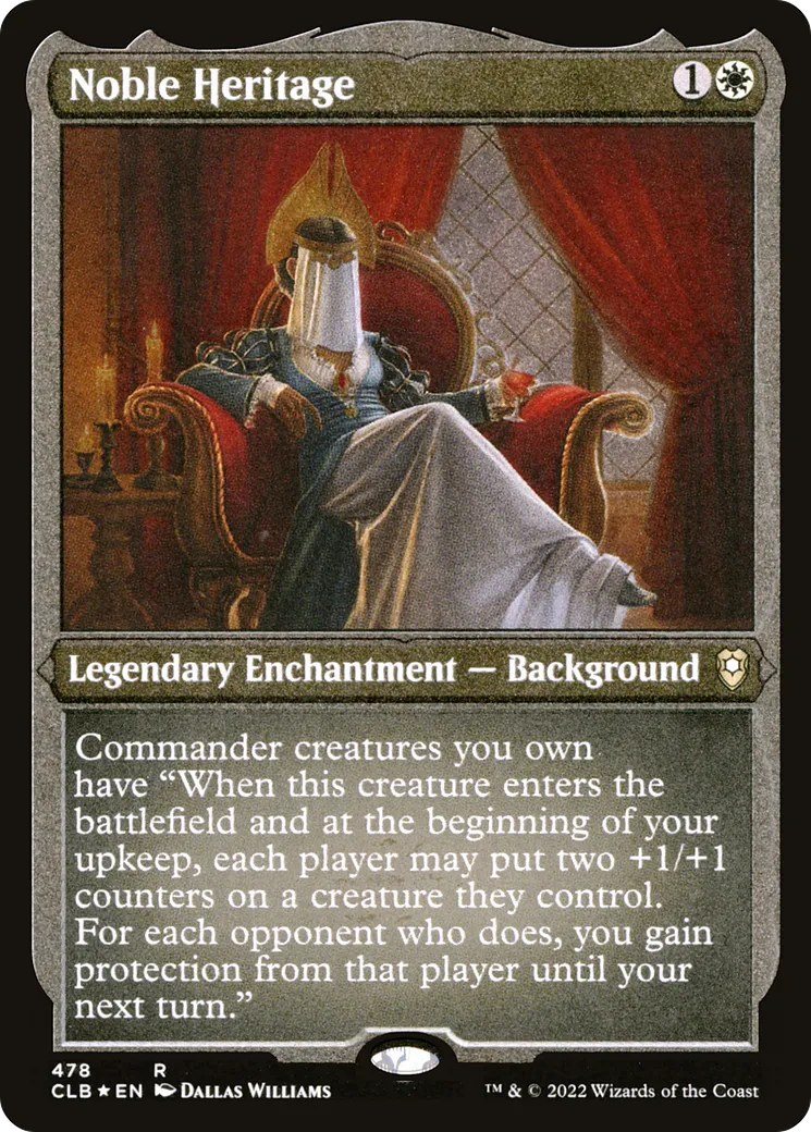 Noble héritage from Commander Legends: Battle for Baldur's Gate - Magic: The Gathering