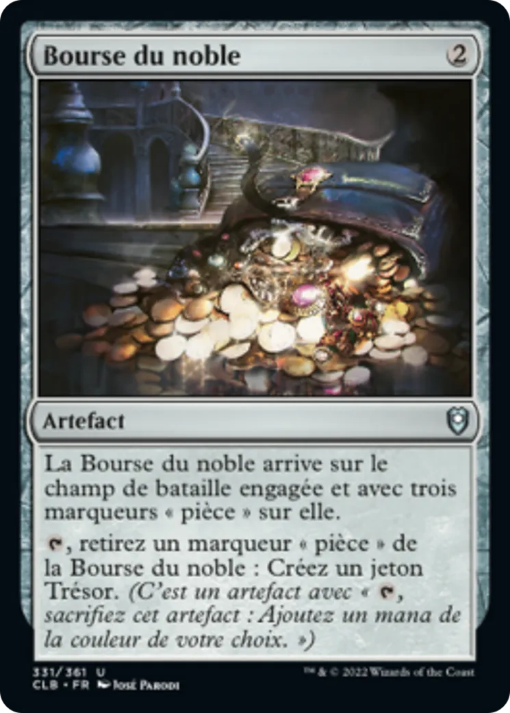 Bourse du noble from Commander Legends: Battle for Baldur's Gate - Magic: The Gathering