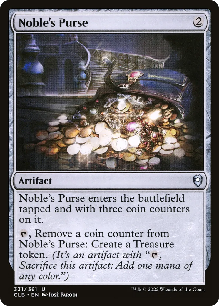 Bourse du noble — Commander Legends: Battle for Baldur's Gate — Magic: The Gathering