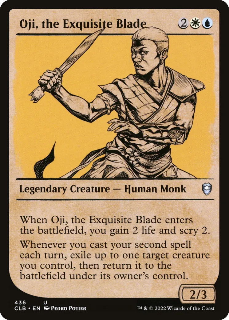 Oji, the Exquisite Blade — Commander Legends: Battle for Baldur's Gate — Magic: The Gathering