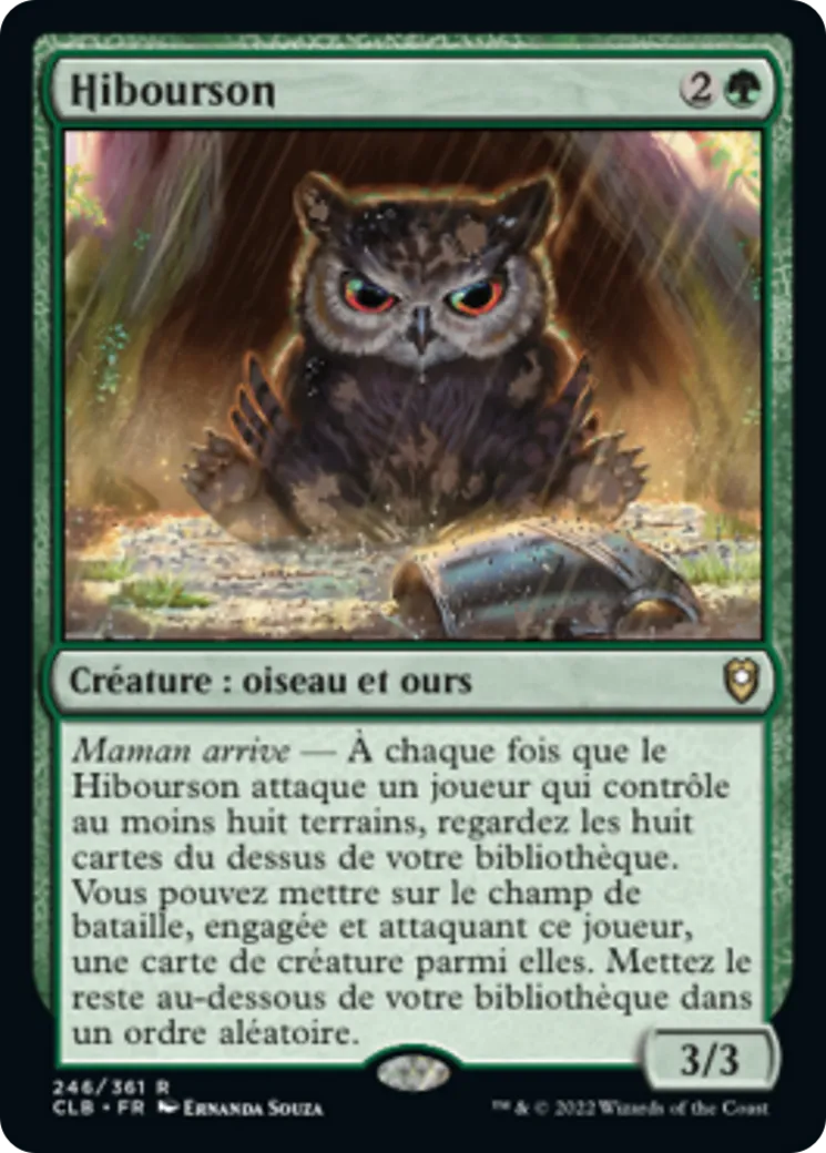 Owlbear Cub — Commander Legends: Battle for Baldur's Gate — Magic: The Gathering