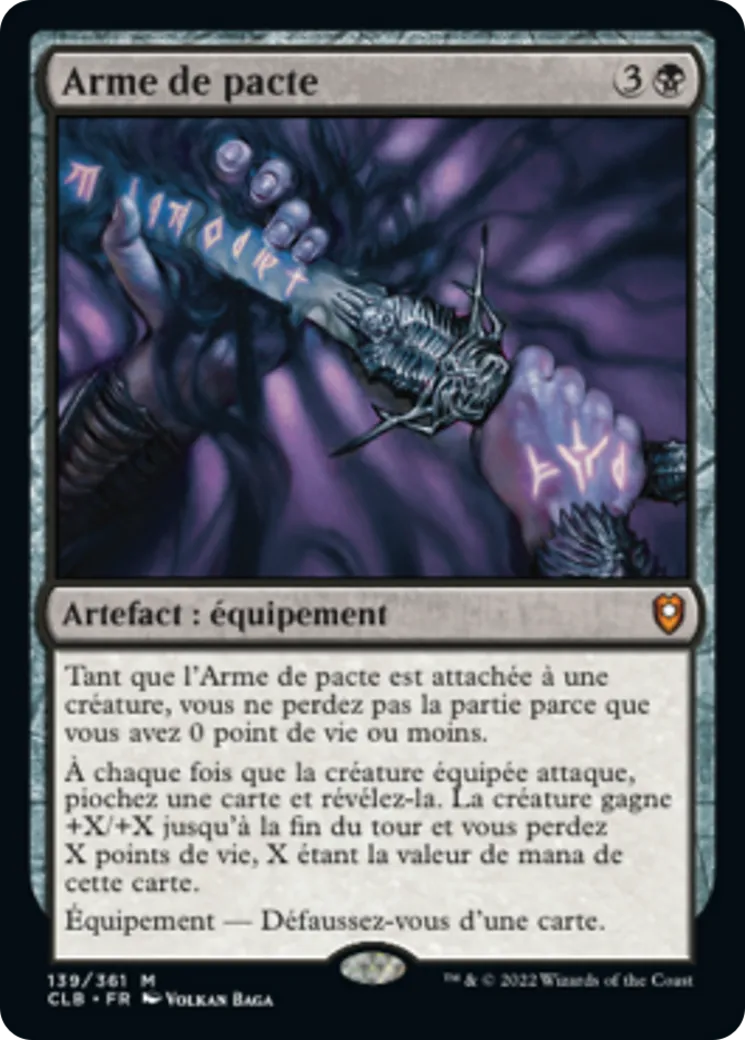 Arme de pacte — Commander Legends: Battle for Baldur's Gate — Magic: The Gathering