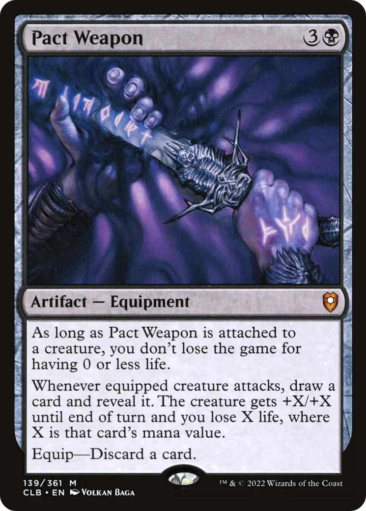 Pact Weapon from Commander Legends: Battle for Baldur's Gate - Magic: The Gathering