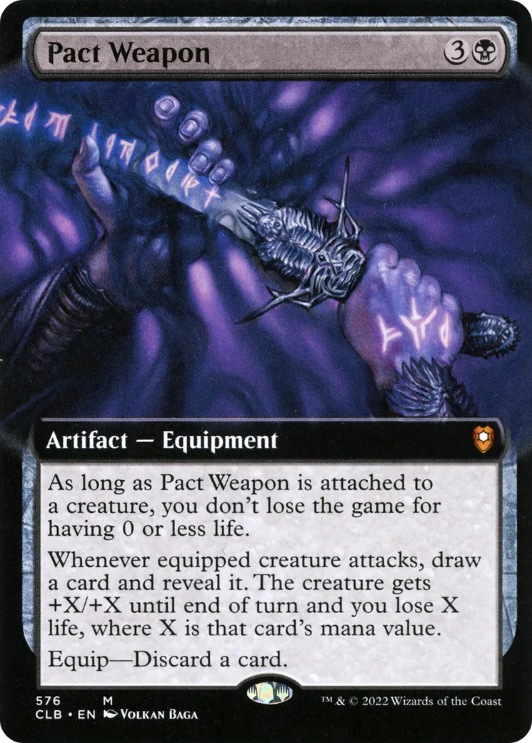Pact Weapon — Commander Legends: Battle for Baldur's Gate — Magic: The Gathering