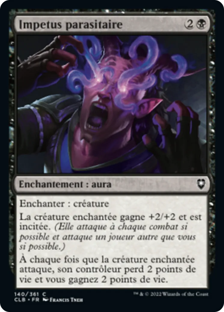 Impetus parasitaire — Commander Legends: Battle for Baldur's Gate — Magic: The Gathering