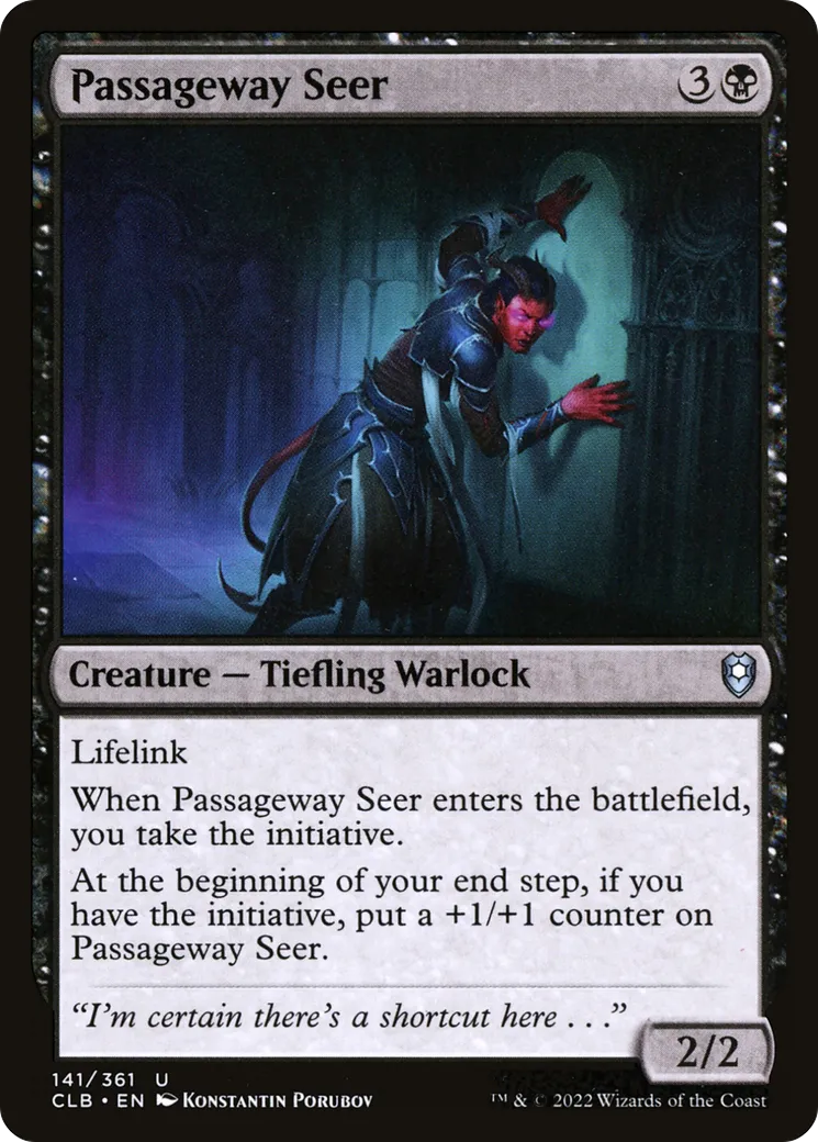 Passageway Seer — Commander Legends: Battle for Baldur's Gate — Magic: The Gathering