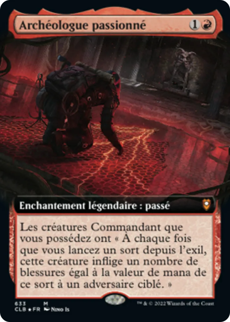 Archéologue passionné — Commander Legends: Battle for Baldur's Gate — Magic: The Gathering