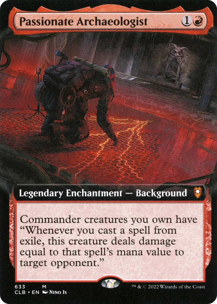Passionate Archaeologist from Commander Legends: Battle for Baldur's Gate - Magic: The Gathering