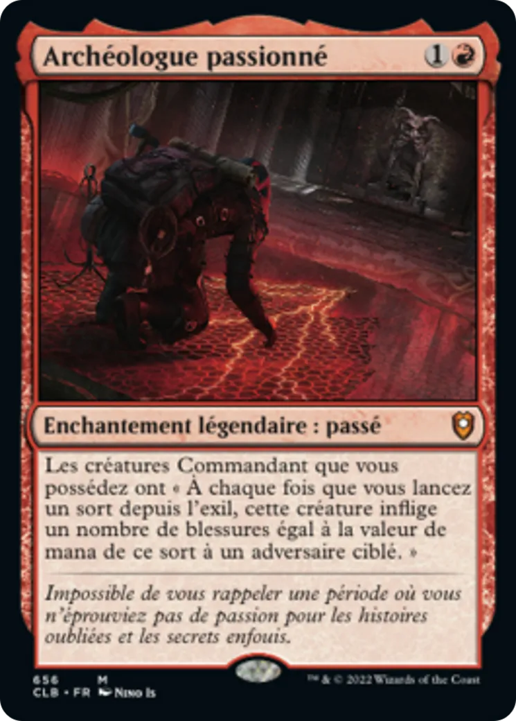 Archéologue passionné — Commander Legends: Battle for Baldur's Gate — Magic: The Gathering
