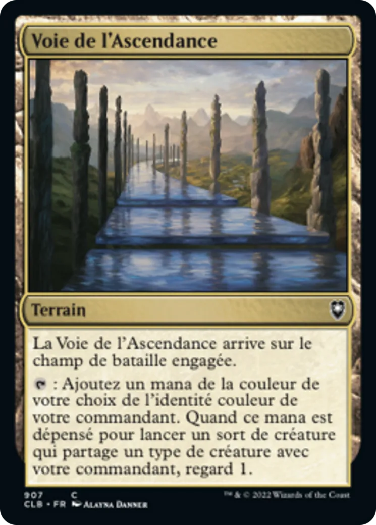 Voie de l'Ascendance — Commander Legends: Battle for Baldur's Gate — Magic: The Gathering