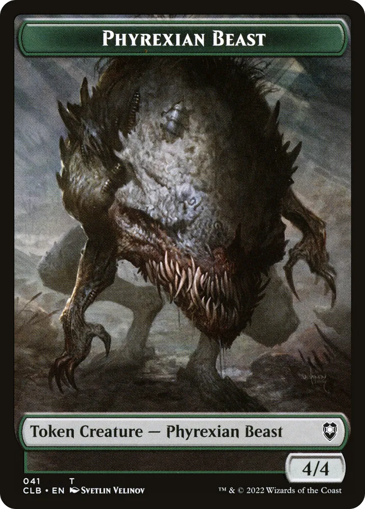 Phyrexian Beast — Commander Legends: Battle for Baldur's Gate — Magic: The Gathering