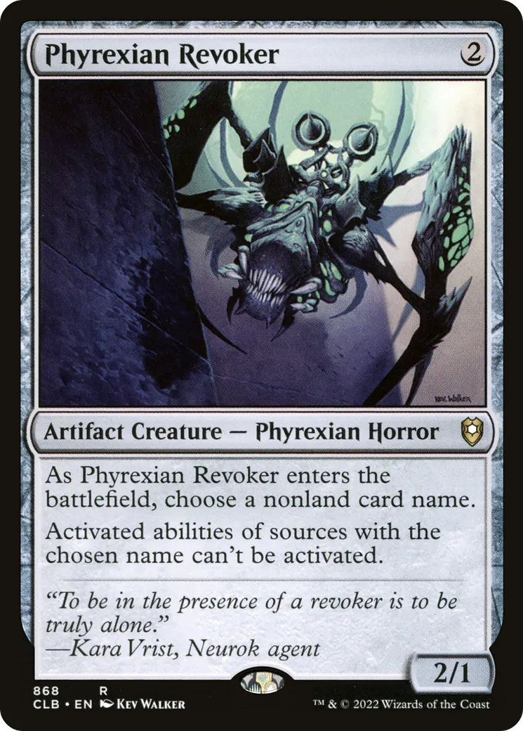 Phyrexian Revoker — Commander Legends: Battle for Baldur's Gate — Magic: The Gathering