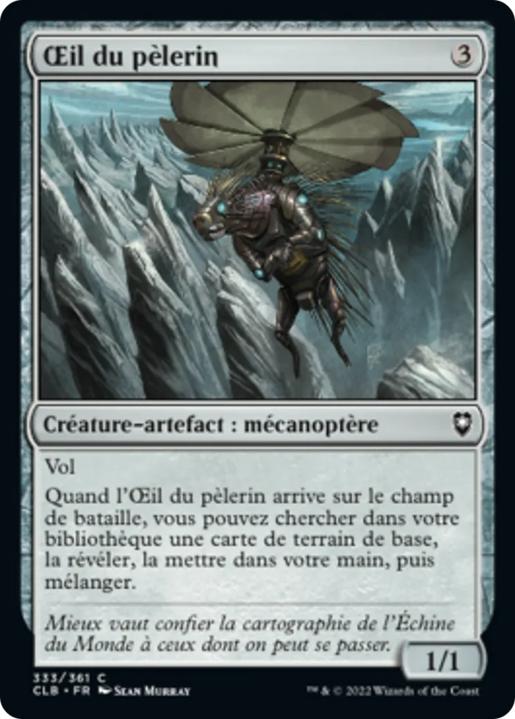 Œil du pèlerin — Commander Legends: Battle for Baldur's Gate — Magic: The Gathering