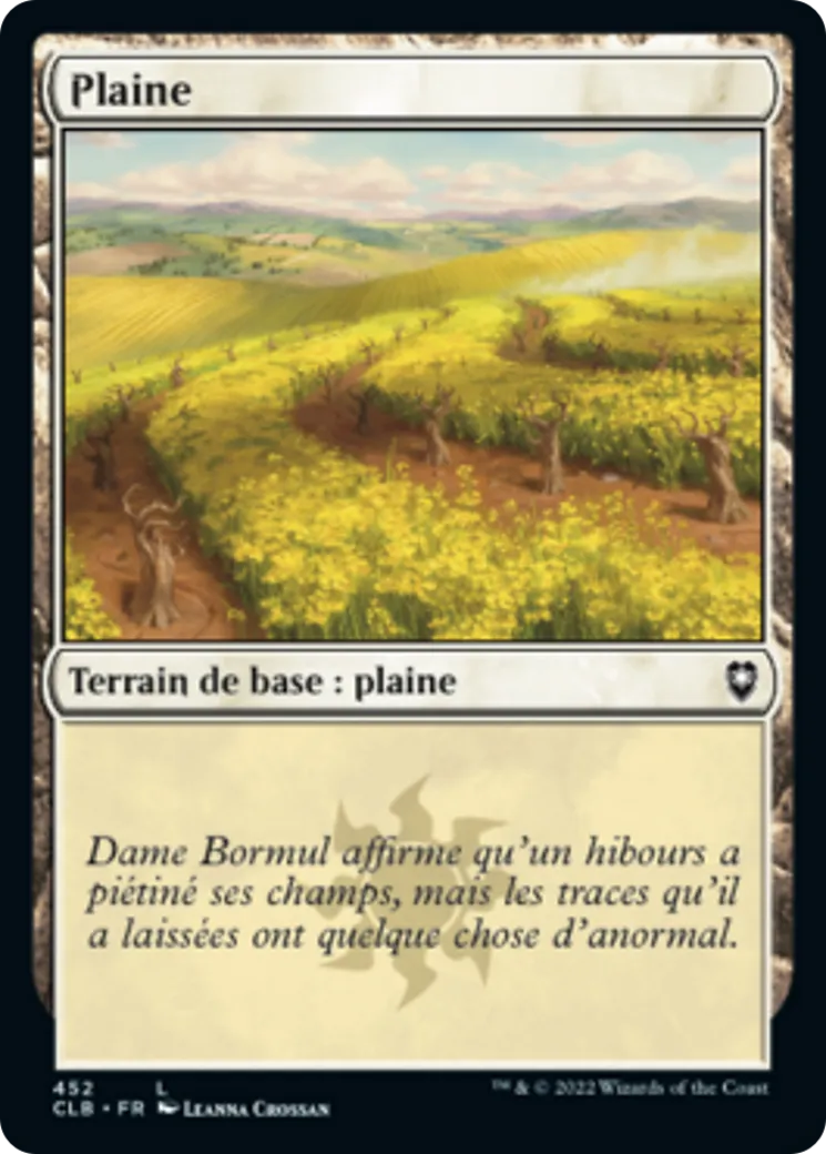 Plaine — Commander Legends: Battle for Baldur's Gate — Magic: The Gathering
