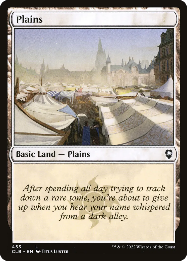 Plains — Commander Legends: Battle for Baldur's Gate — Magic: The Gathering