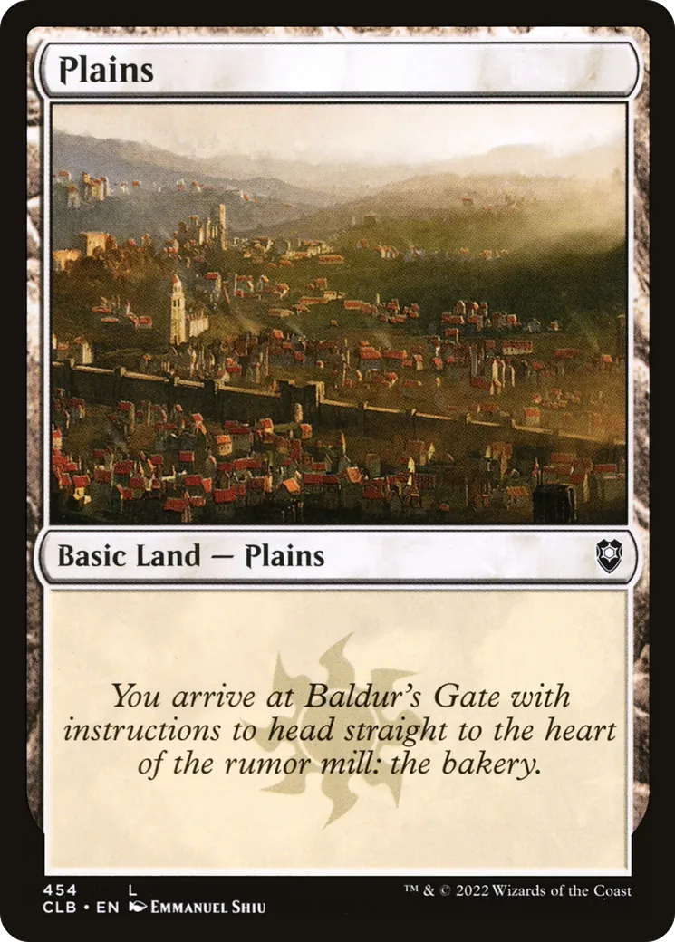 Plains — Commander Legends: Battle for Baldur's Gate — Magic: The Gathering