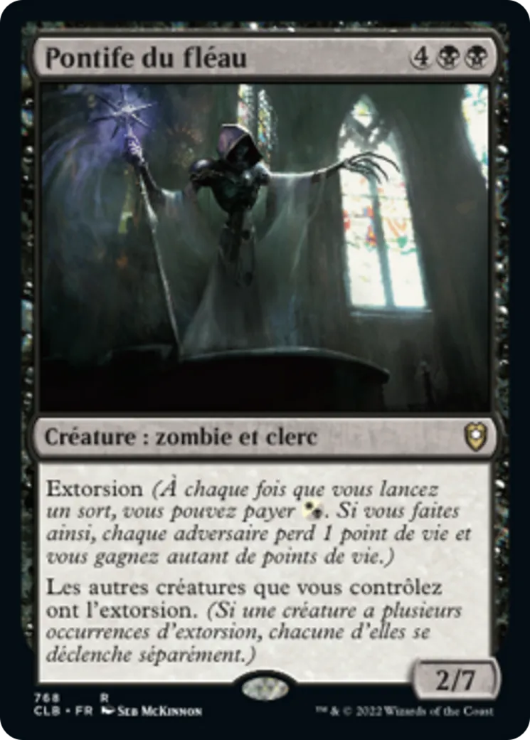 Pontife du fléau — Commander Legends: Battle for Baldur's Gate — Magic: The Gathering