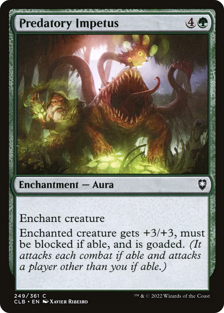 Predatory Impetus — Commander Legends: Battle for Baldur's Gate — Magic: The Gathering