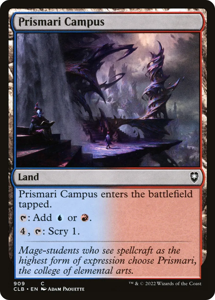 Prismari Campus — Commander Legends: Battle for Baldur's Gate — Magic: The Gathering
