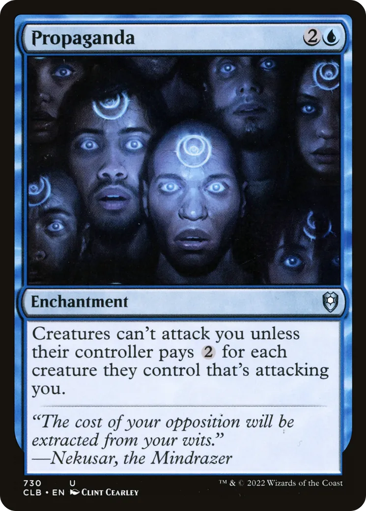 Propaganda — Commander Legends: Battle for Baldur's Gate — Magic: The Gathering